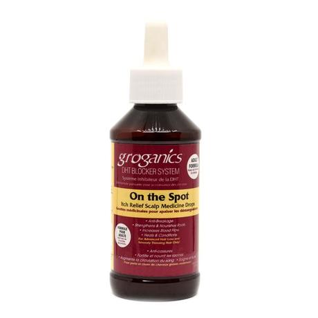 Groganics On The Spot Scalp Drops 4oz