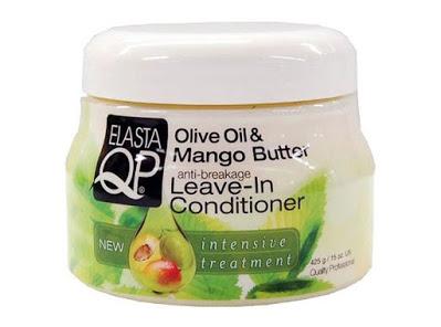 Elasta Qp Olive Oil & Mango Butter Leave In Conditioner 15oz