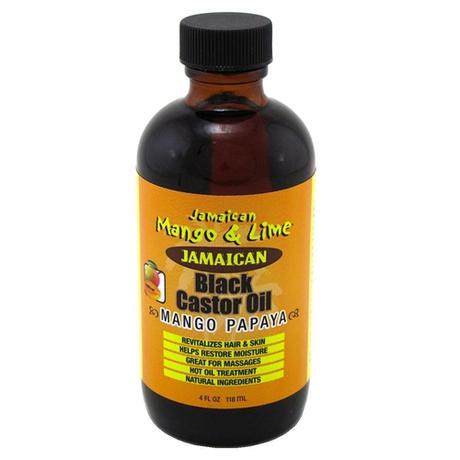 Jamaican Mango & Lime Black Castor Oil (mango Papaya) 4oz