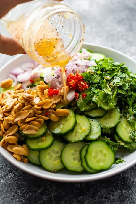 Crunchy Asian Cucumber Salad