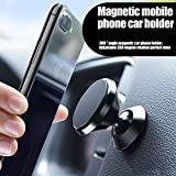 Image: Magnetic Car Mount Holder, Manords Universal Stylish 360° Rotation Car Phone Mount, Adjustable Dashboard Mount, Compact Phone Holder for iPhoneX/8/7/7Plus/6s/Samsung Galaxy S8/S7/S6 and More