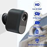 Image: LOYLOV Wireless Home Security Camera, WiFi IP Camera System with 6000 mAh Rechargeable Battery, Cloud Storage Included, 140° View, Night Vision, HD Video, 2-Way Audio, Wall Mount, Indoor/Outdoor Use