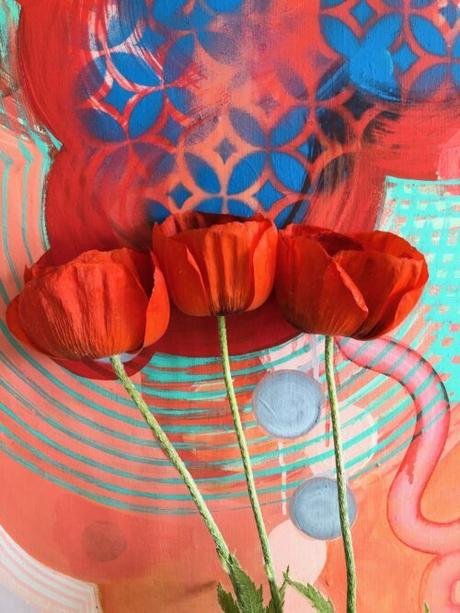 Sunday Bouquet: Poppies & Paint