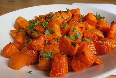 Roasted Sweet Potato Salad with Lime & Honey