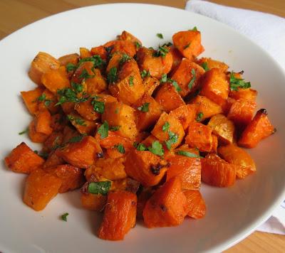 Roasted Sweet Potato Salad with Lime & Honey