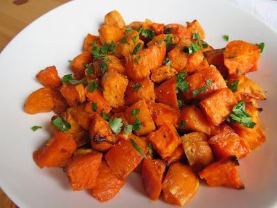 Roasted Sweet Potato Salad with Lime & Honey