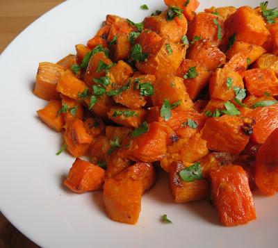 Roasted Sweet Potato Salad with Lime & Honey