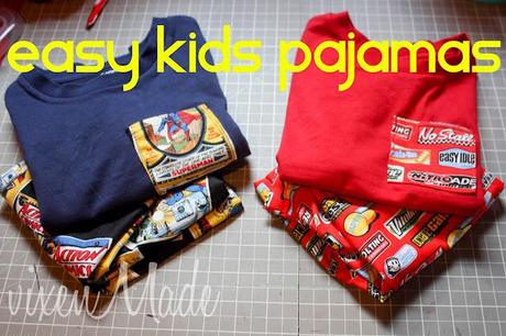 Easy Kids Pajamas