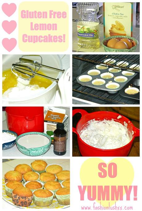 gluten free lemon cupcakes