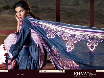 Reeva Designer Lawn Collection 2012 By Shariq Textiles