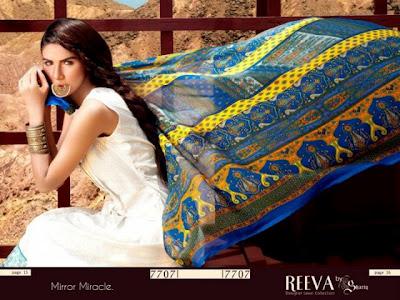 Reeva Designer Lawn Collection 2012 By Shariq Textiles