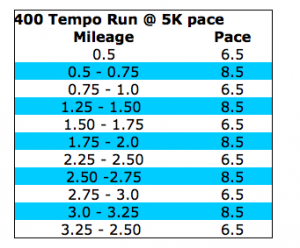 Half Marathon Training