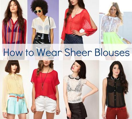 How to Wear the Sheer Fashion Trend