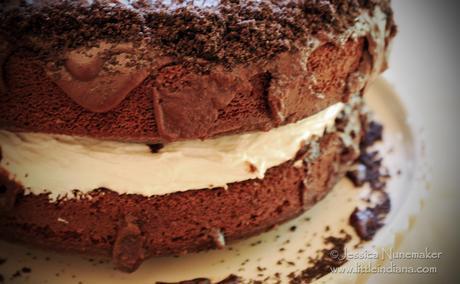 Best Cake Recipes: Chocolate Cake with Marshmallow Filling