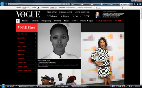 Vogue black