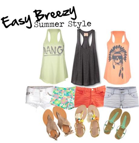 Easy Breezy: Summer StyLe. by momfashionlifestyle featuring flat sandals