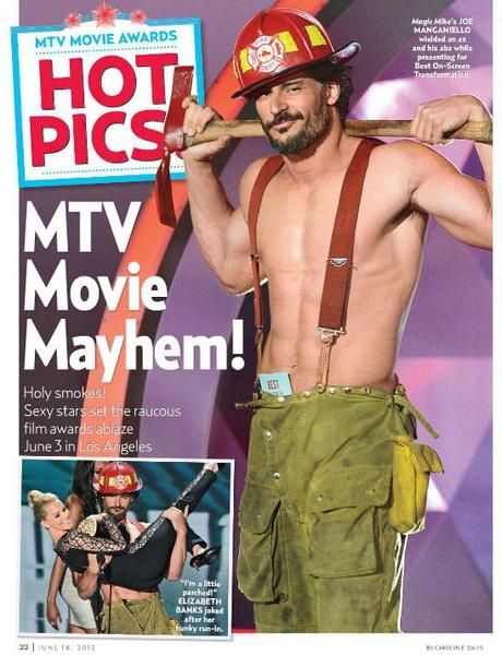 Joe Manganiello Photos from Magic Mike and Feature in US Magazine