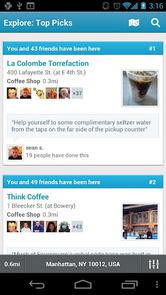 Foursquare Presents New look