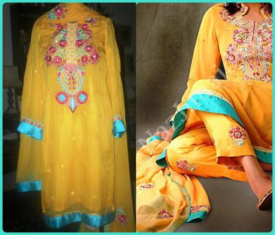 Stylish Eid Dresses Collection 2012 For Girls