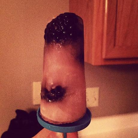 Irresistible Ice Pops: Blackberry Pink Lemonade