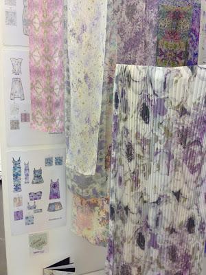 Textiles & Surface Design degree show 2012