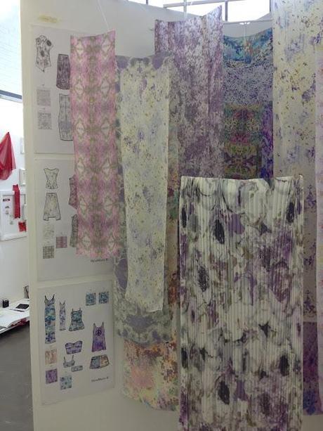 Textiles & Surface Design degree show 2012