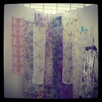 Textiles & Surface Design degree show 2012