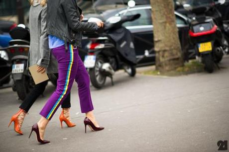 Stripes + heels. Fashion inspiration win! - PopThreads (via In...