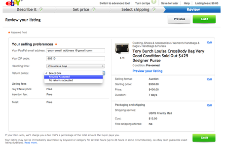 How to Sell an item on Ebay mn minnesota stylist personal shopper the laws of fashion tutorial