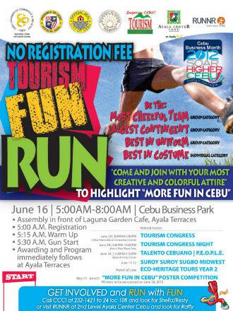 Tourism Fun Run More Fun in Cebu