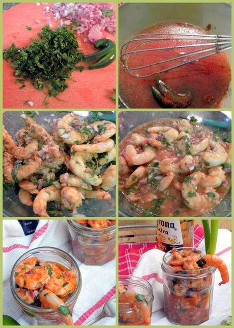 Southwestern Chipotle Shrimp Cocktails - collage2