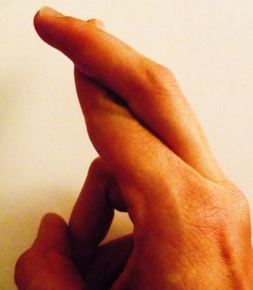 ...cross your fingers …cross your fingers