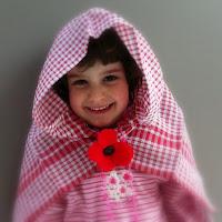 Little Red Riding Hood Tea Towel Costume