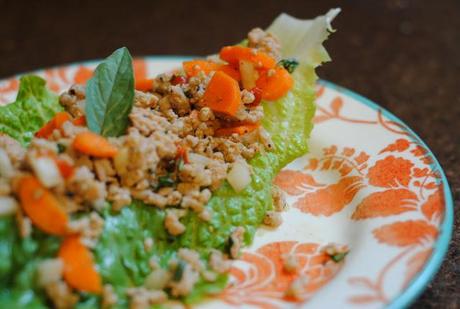 summer cookin: Thai Lettuce Wraps