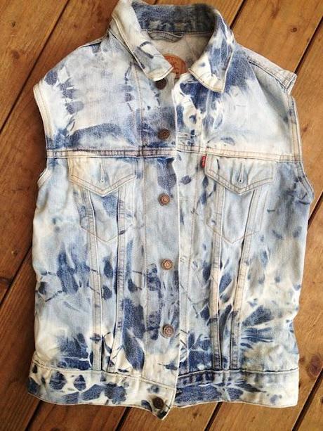 DIY - Tie Dye Levi's Jacket