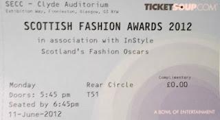 Outfit of the Day: Scottish Fashion Awards