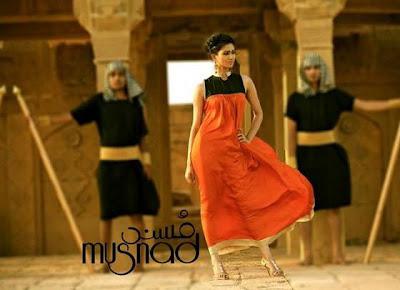 Musnad Fashion Dresses 2012 for women