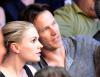 Anna Paquin and Stephen Moyer attend the Pacquiao v Bradley fight
