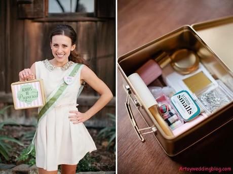 Top 10 items in the Bridal Emergency Kit