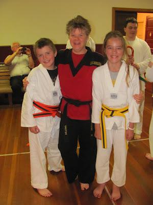 Karate Testing in Creswell