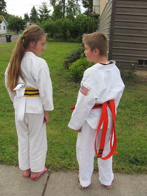 Karate Testing in Creswell
