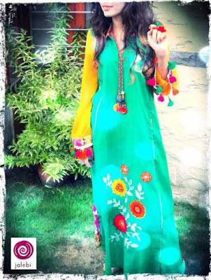 Jalebi Summer Collection 2012 New Arrivals & Casual wear dresses for Girls