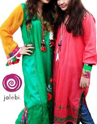 Jalebi Summer Collection 2012 New Arrivals & Casual wear dresses for Girls