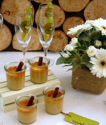 A Dessert Table with Beautiful Natural Earthy Tones and fantastic wooden log backdrop By That Cute Little Cake