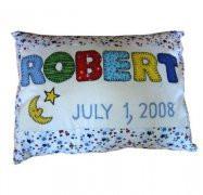 Baby Pillow - Birth Announcement