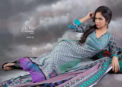 Star Classic Summer Lawn Vol 3 Collection 2012 By Naveed Nawaz Textiles