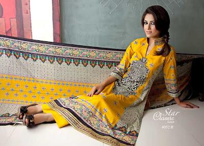 Star Classic Summer Lawn Vol 3 Collection 2012 By Naveed Nawaz Textiles