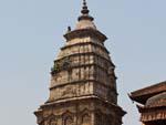 The spire of the Siddhi Lakshmi Temple