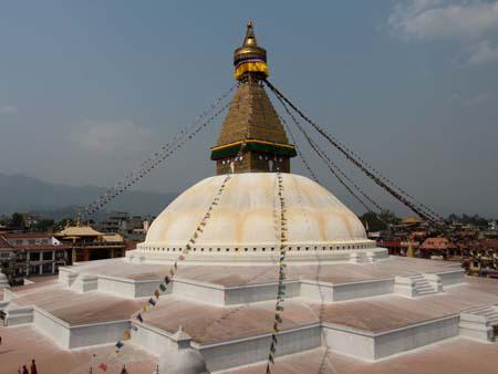 Bodhnath Stupa, Nepals largest stupa