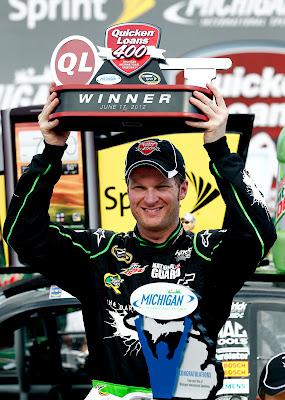 DALE JR. WINS AT MICHIGAN!!!!!